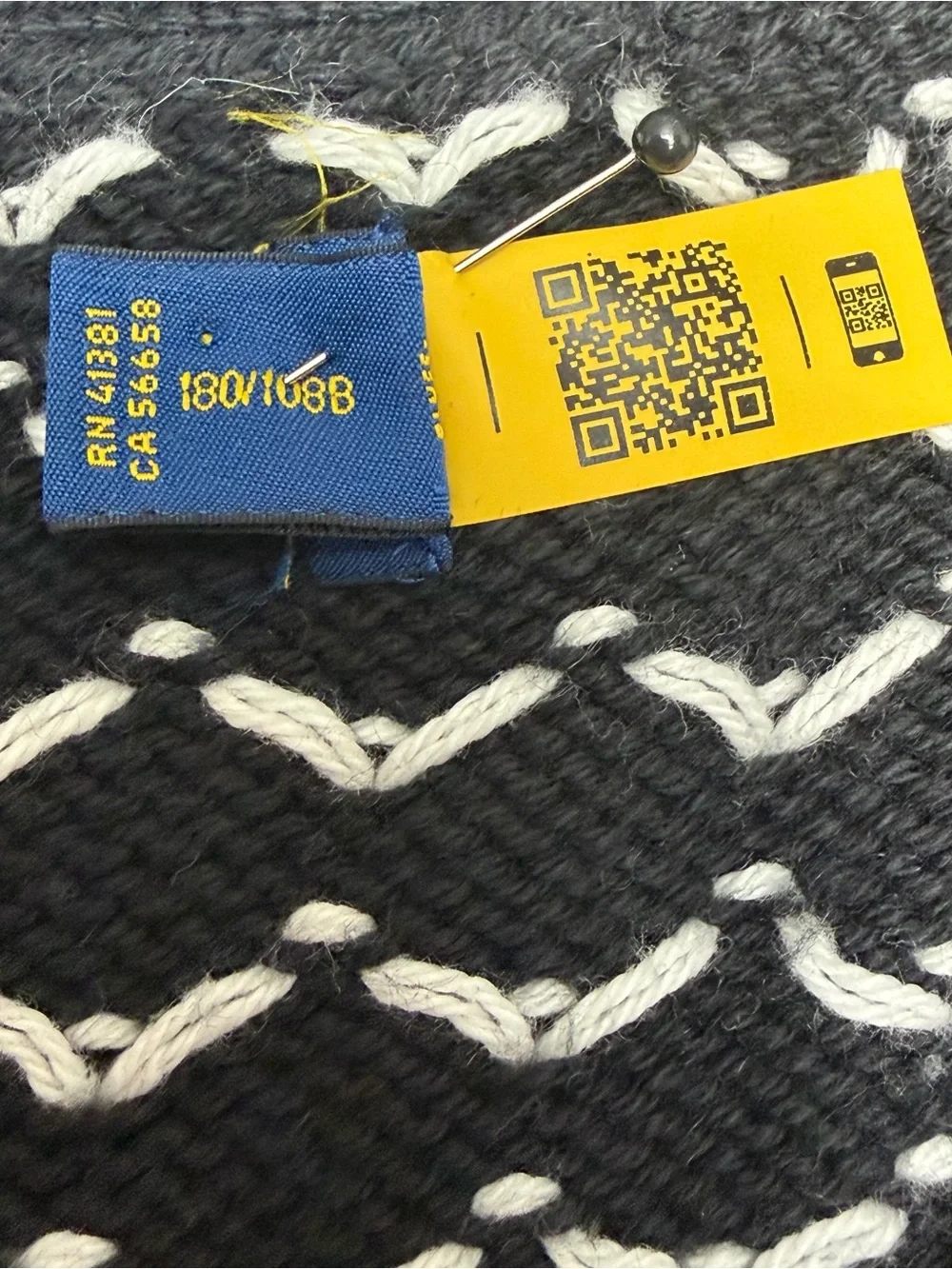 Polo Ralph Lauren Fair Isle Snowflake Cardigan Cotton Cashmere Sweater 2XB